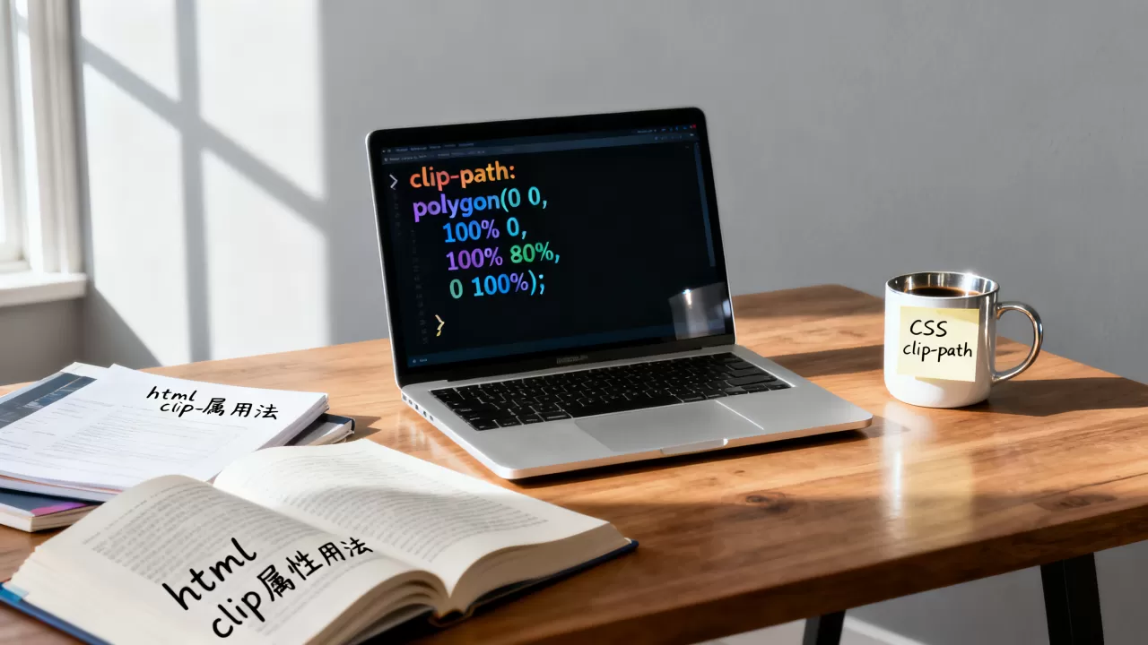 html的clip怎么用？css clip-path裁剪属性详解