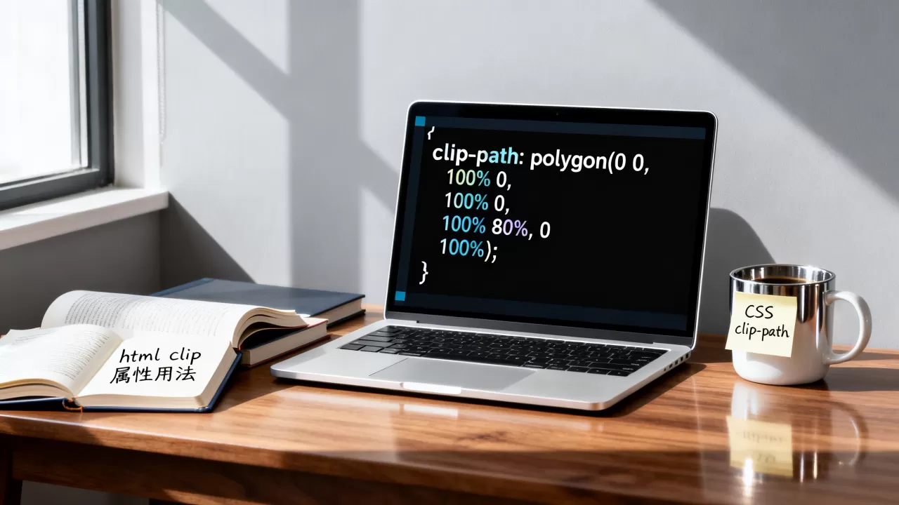 html的clip怎么用？css clip-path裁剪属性详解