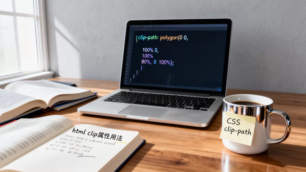 html的clip怎么用？css clip-path裁剪属性详解
