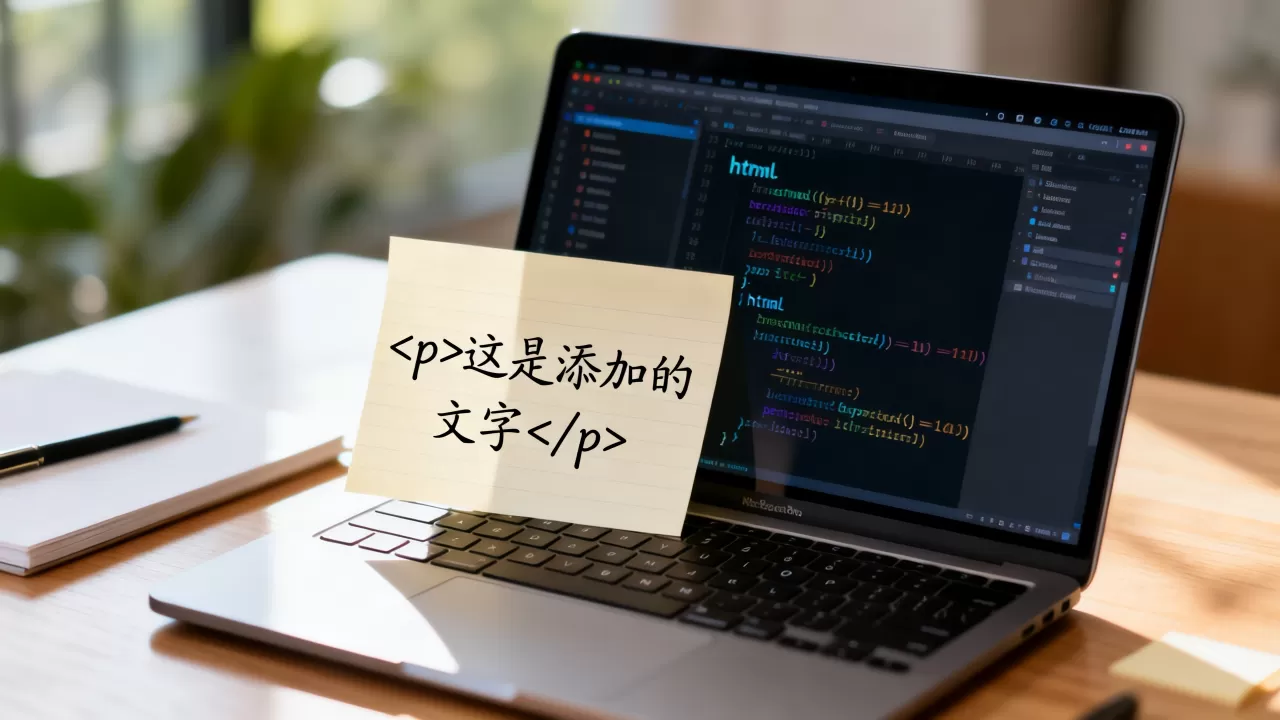 html代码怎么添加文字?html代码添加文字代码 html代码怎么添加文字?html代码添加文字代码