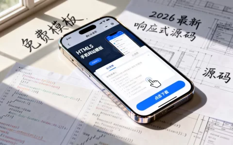 html5手机网站免费模板哪里下载？2026最新响应式源码