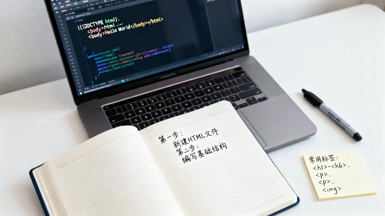 html代码网页怎么做？html网页制作入门教程