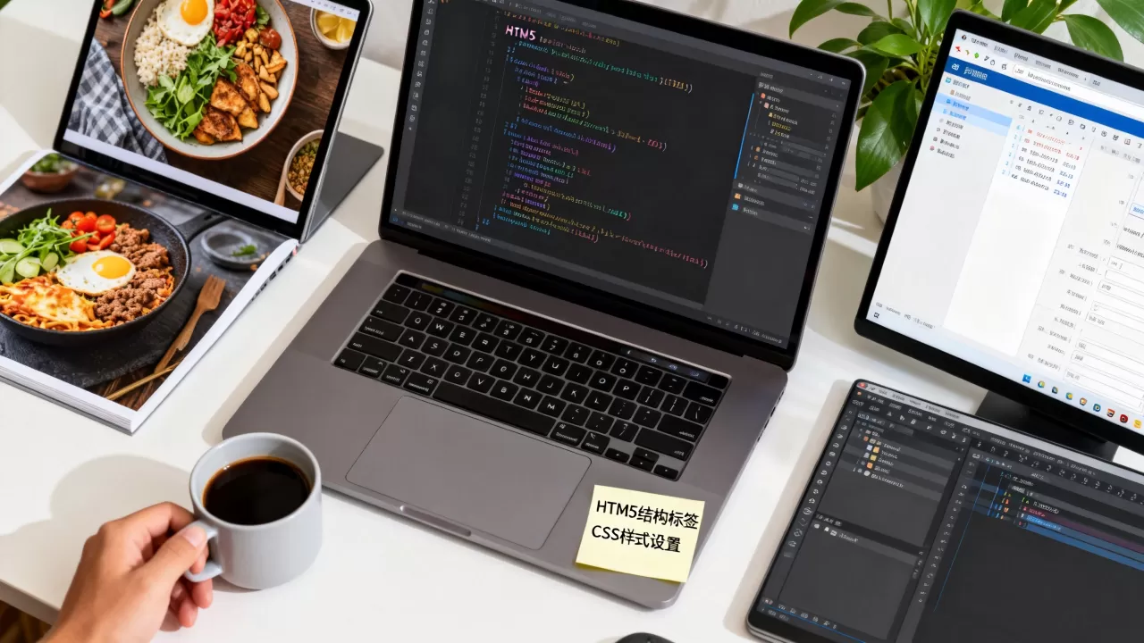 HTML5美食网页怎么做?2026最新前端开发教程 HTML5美食网页怎么做?2026最新前端开发教程