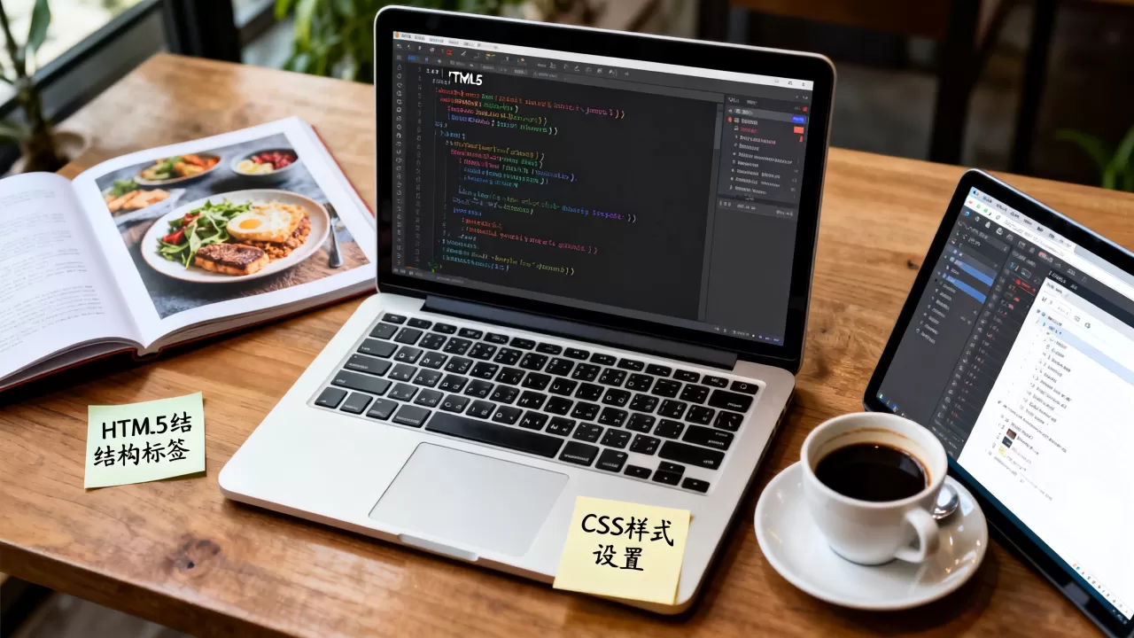 HTML5美食网页怎么做?2026最新前端开发教程 HTML5美食网页怎么做?2026最新前端开发教程