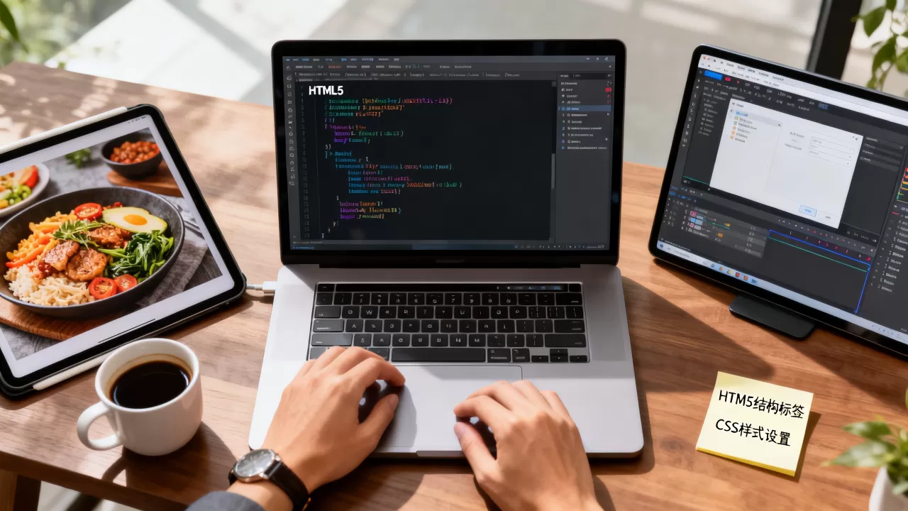 HTML5美食网页怎么做？2026最新前端开发教程