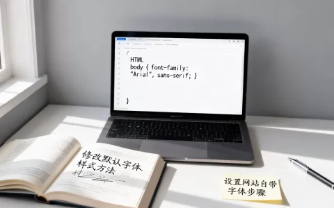 html网站自带字体怎么设置？如何修改网页默认字体样式
