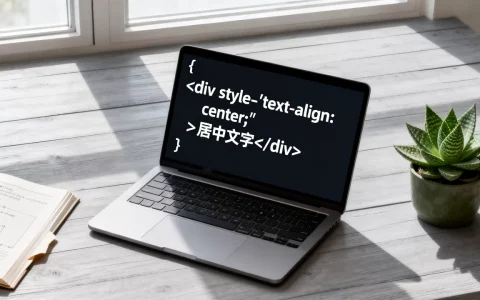 html代码文字怎么定位？html文字居中代码