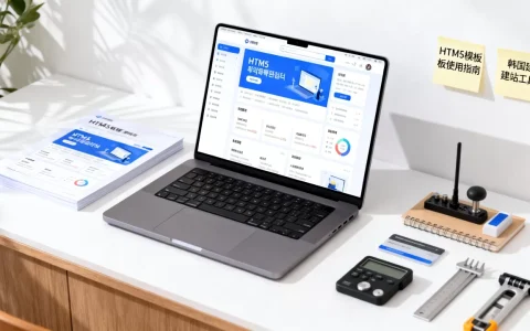 HTML5韩国网站模板怎么用？韩国建站模板下载