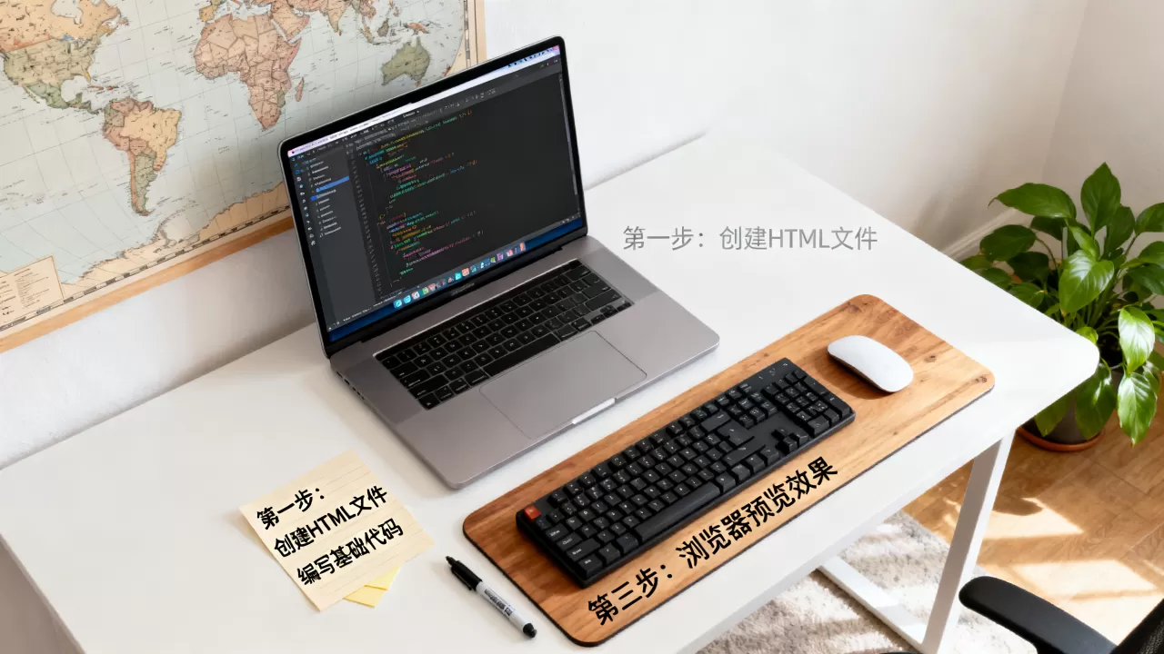 HTML制作网站步骤是什么？零基础建站教程