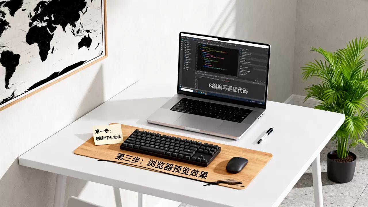 HTML制作网站步骤是什么？零基础建站教程