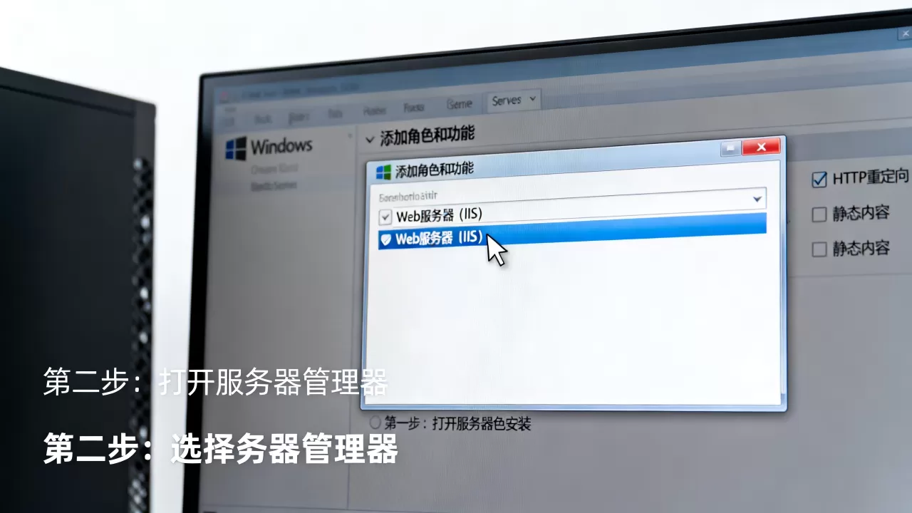 如何安装IIS并配置Web服务器？IIS安装教程详细步骤