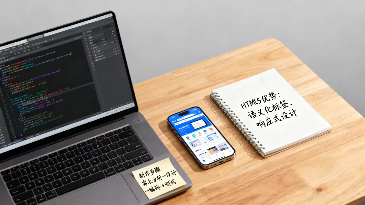 用HTML5写的网站有哪些优势？html5写的网站怎么制作