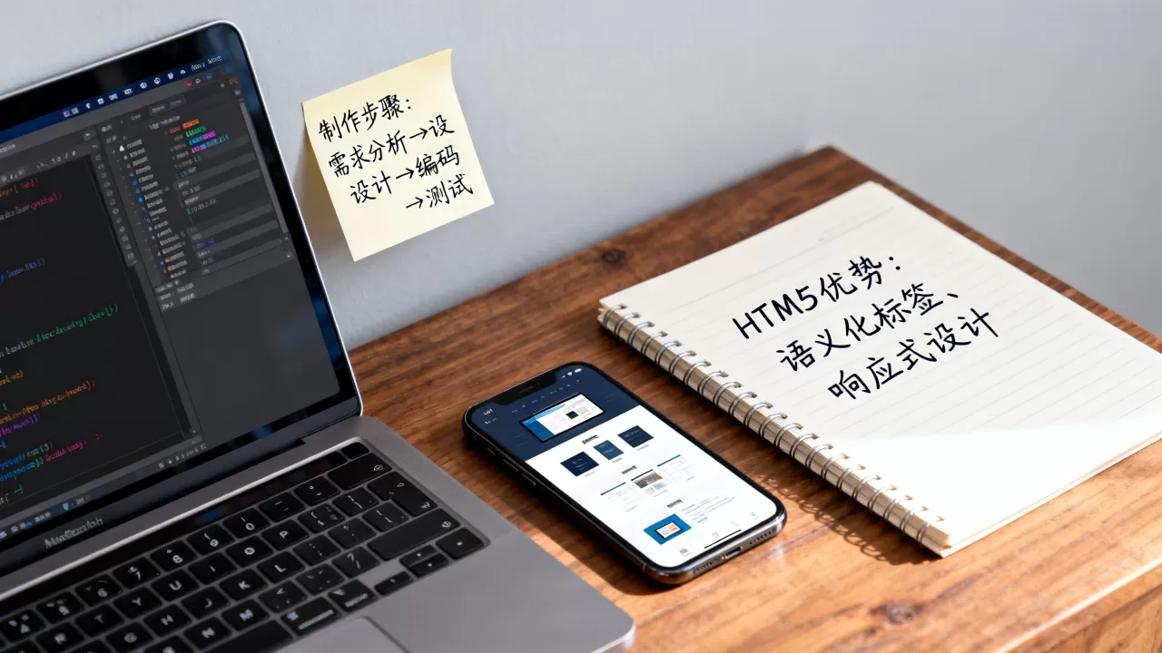 用HTML5写的网站有哪些优势？html5写的网站怎么制作