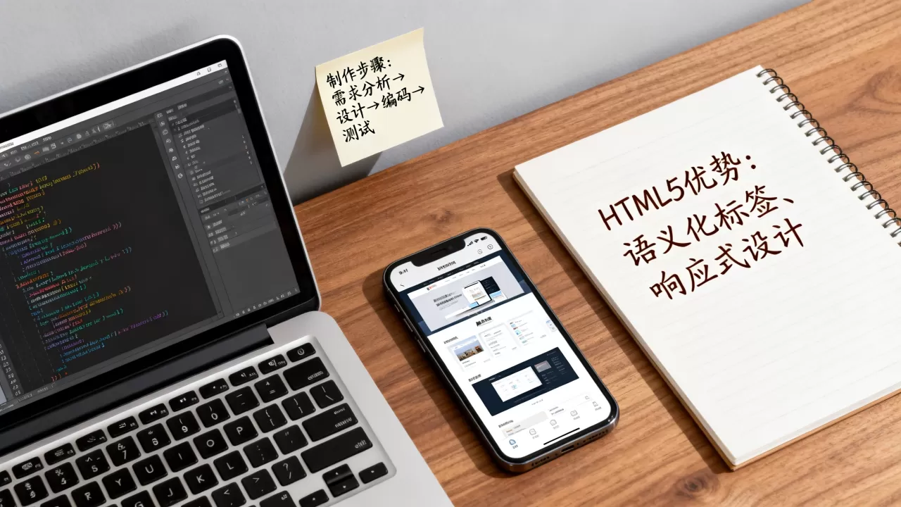 用HTML5写的网站有哪些优势？html5写的网站怎么制作