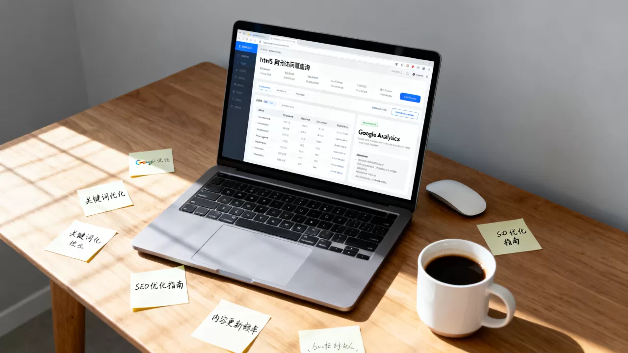 html5网页访问量怎么查？提升网站流量排名技巧