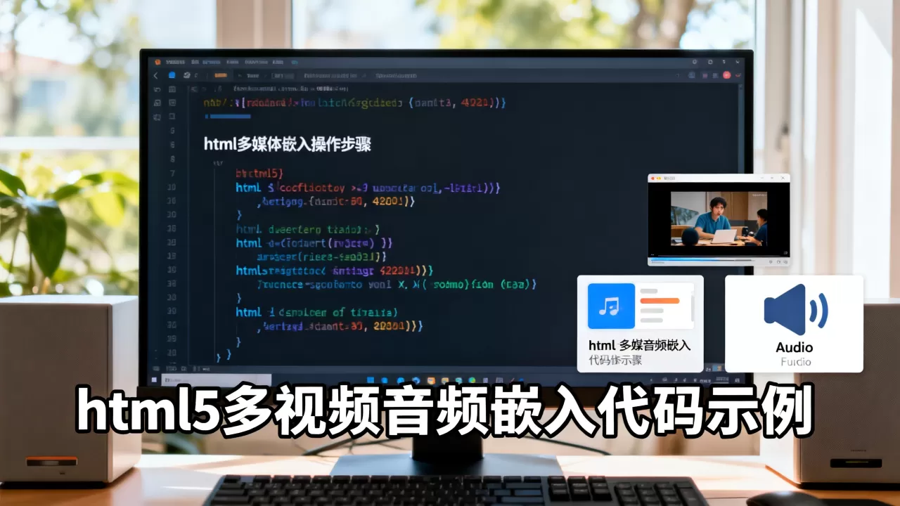 html多媒体嵌入怎么操作?html5视频音频嵌入代码 html多媒体嵌入怎么操作?html5视频音频嵌入代码