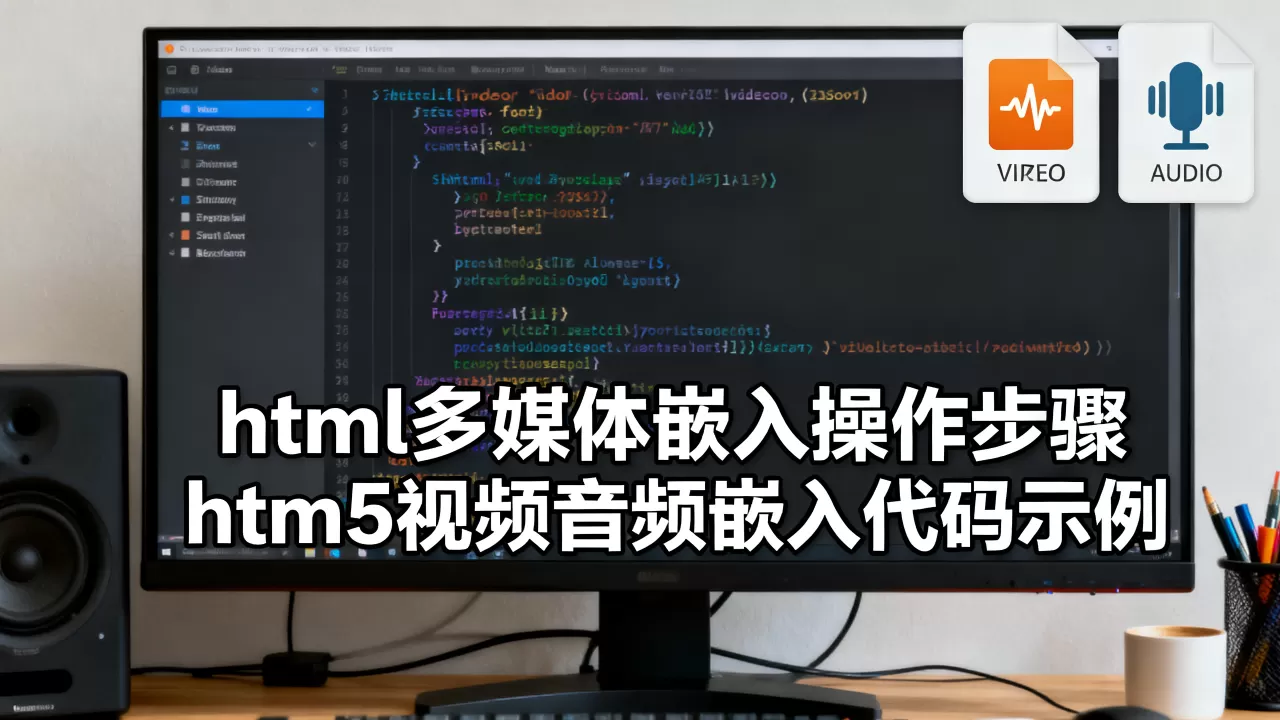 html多媒体嵌入怎么操作?html5视频音频嵌入代码 html多媒体嵌入怎么操作?html5视频音频嵌入代码