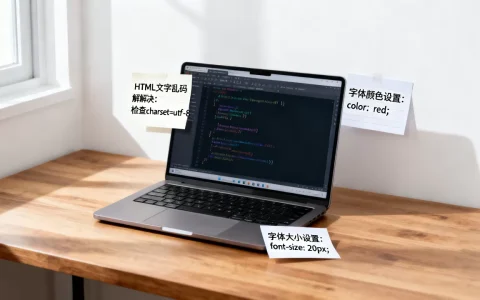 HTML文字显示乱码怎么解决？html字体颜色大小设置方法
