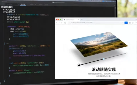 html悬浮图片事件怎么解决？如何实现图片悬浮跟随滚动