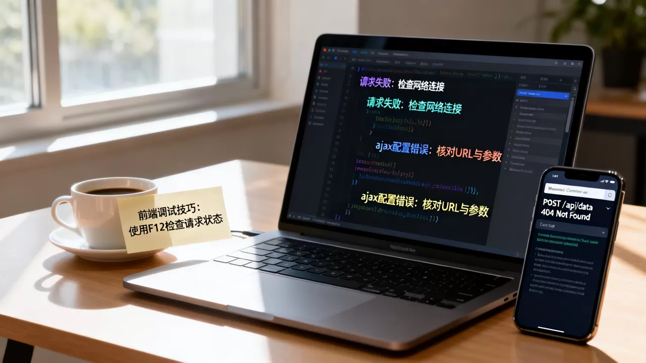 html向服务器发送请求失败怎么办？前端ajax请求服务器教程