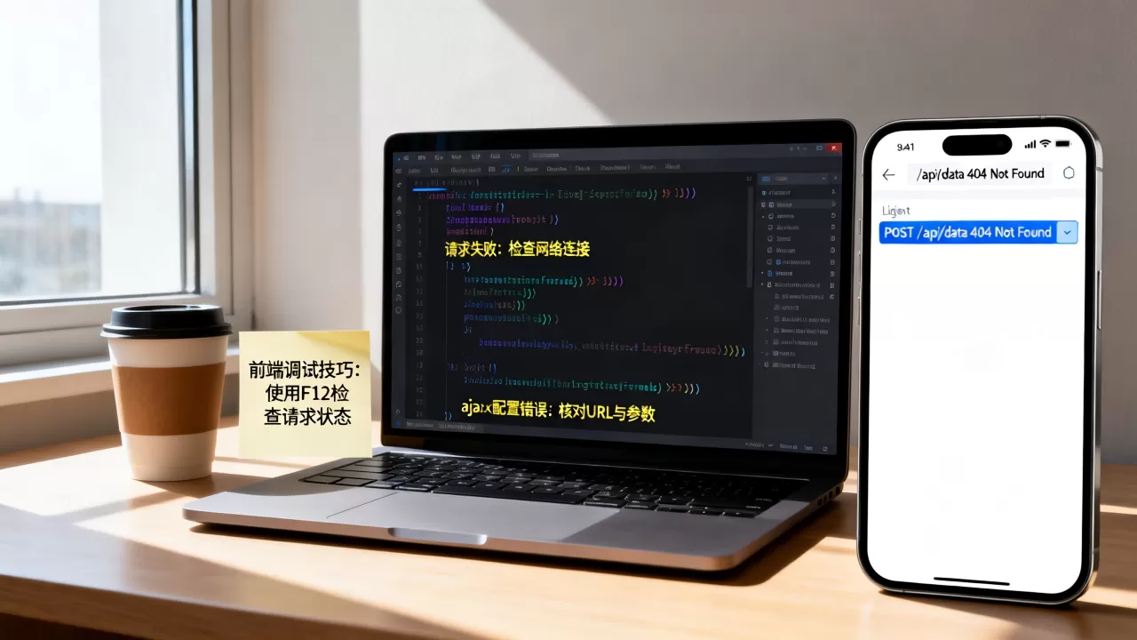 html向服务器发送请求失败怎么办？前端ajax请求服务器教程