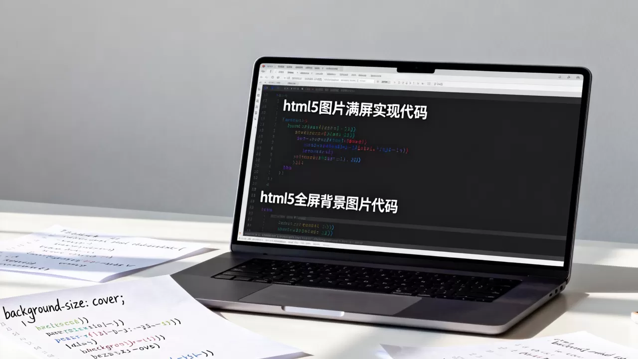 html5图片满屏怎么实现？html5全屏背景图片代码