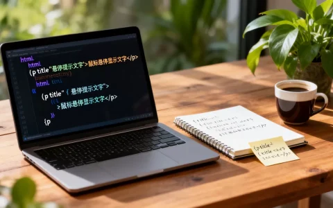 html悬停提示文字怎么做？html鼠标悬停显示文字代码