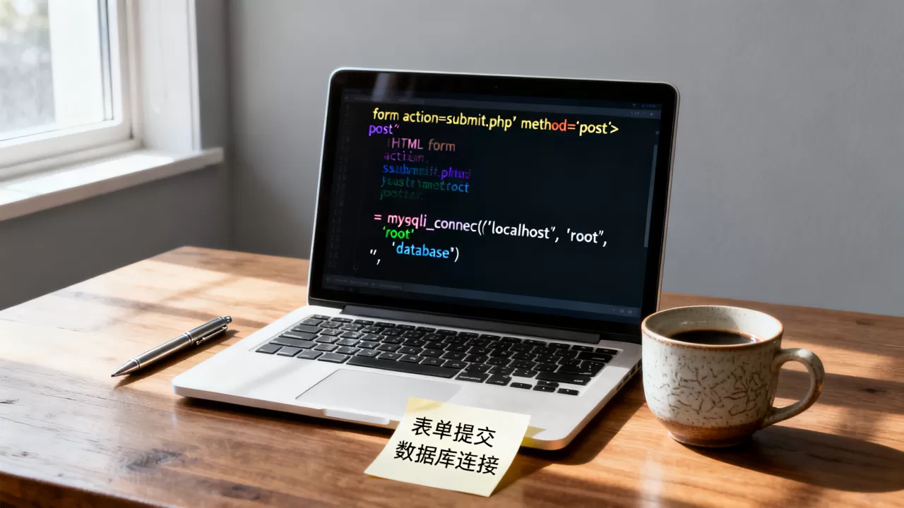HTML中from怎么连接数据库?前端表单提交数据到后端 HTML中from怎么连接数据库?前端表单提交数据到后端