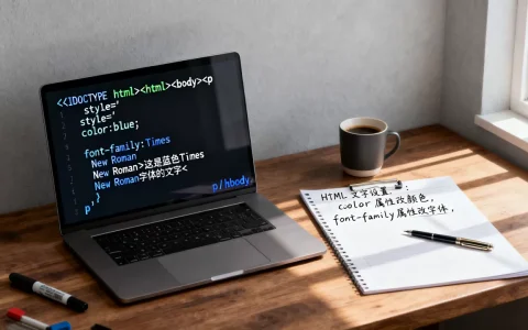 html文字是什么？html代码中如何设置文字颜色和字体
