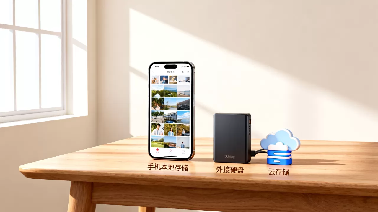 个人存储照片用云合适吗，手机照片存哪里最安全