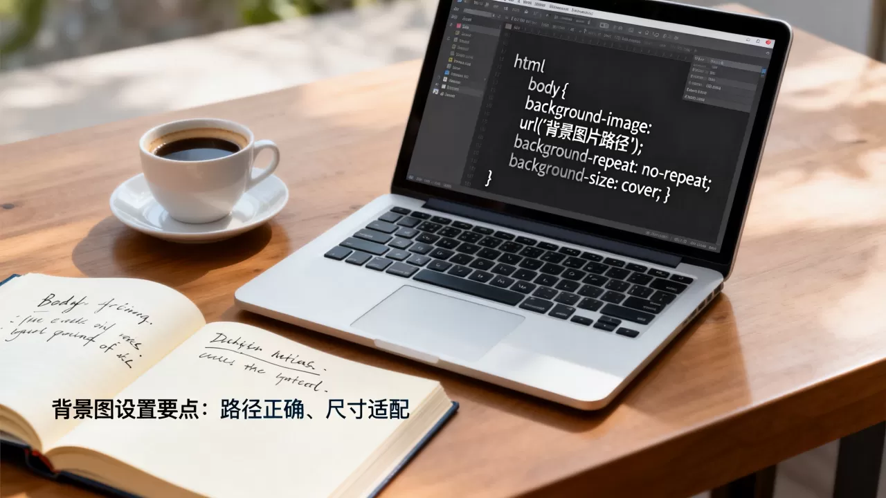 html网站背景图怎么设置？html网页背景图片代码