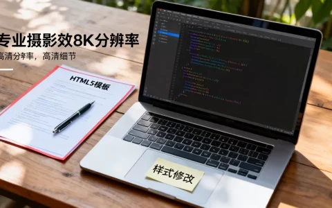 HTML5静态网站样式怎么改？html5静态网站模板免费下载