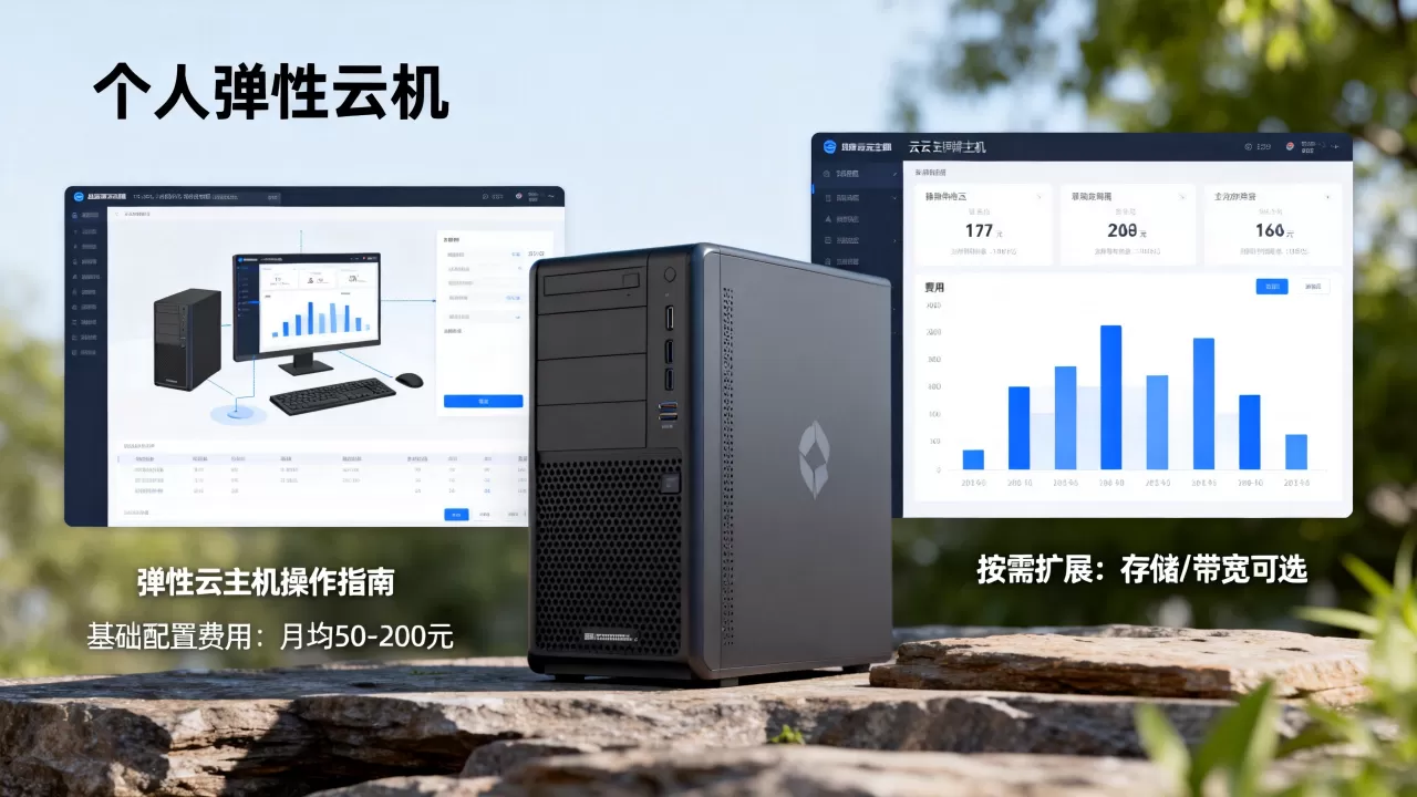 个人弹性云主机怎么用？个人弹性云主机租用费用