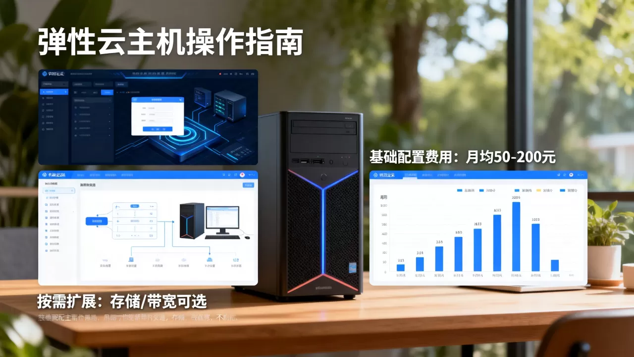 个人弹性云主机怎么用？个人弹性云主机租用费用