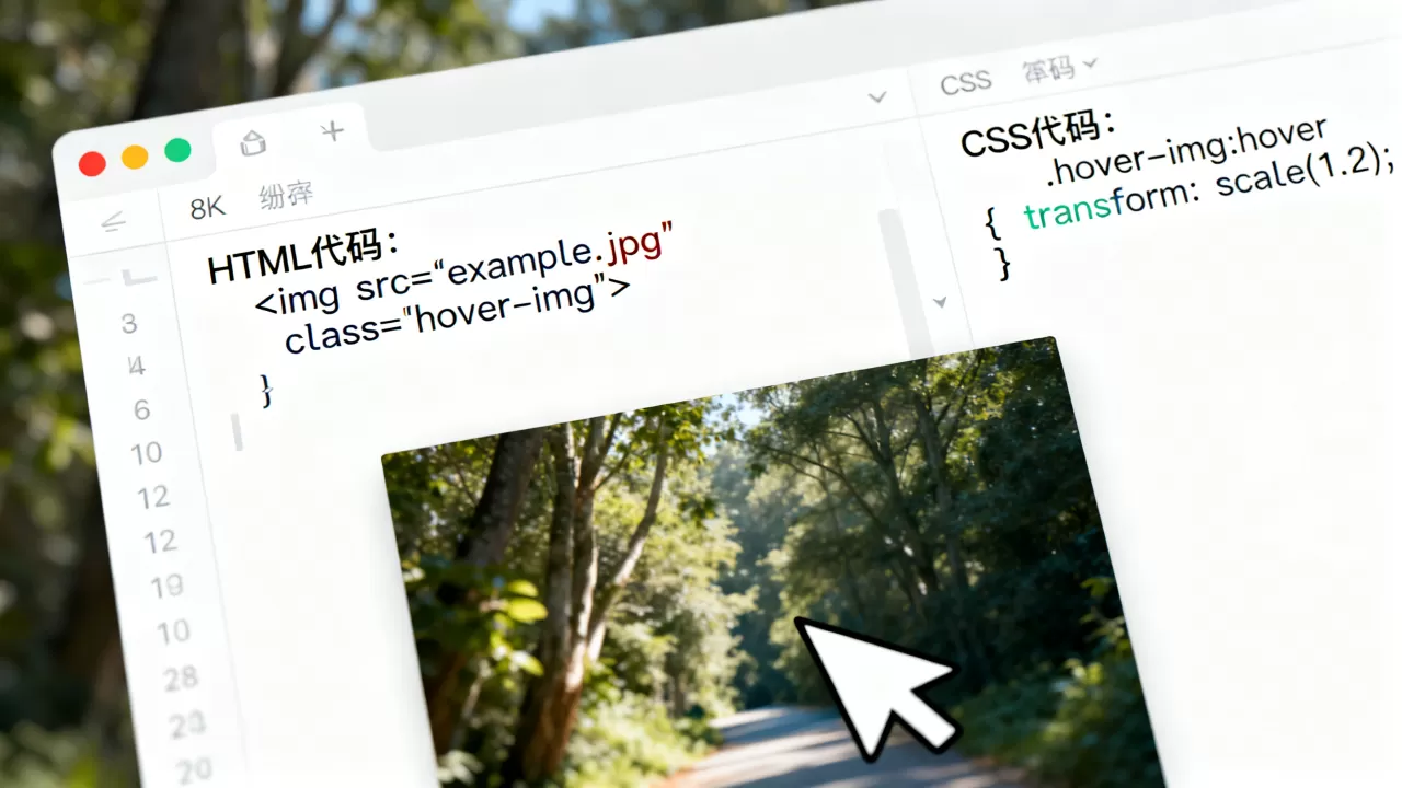 HTML悬停图片代码怎么写?CSS实现鼠标悬停图片放大效果 HTML悬停图片代码怎么写?CSS实现鼠标悬停图片放大效果