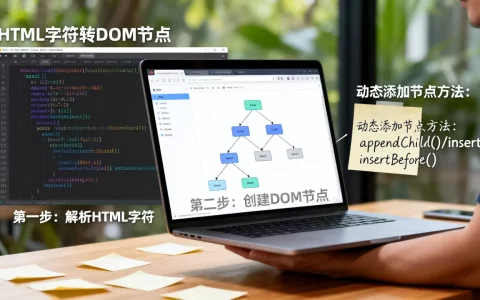 如何将HTML字符转为DOM节点？动态添加节点有哪些方法