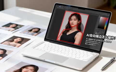 AI自动描边怎么操作？