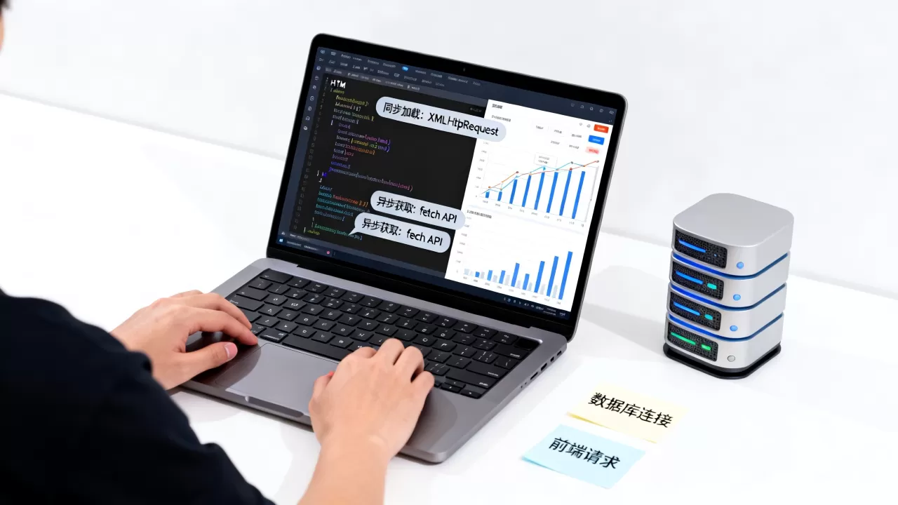 HTML同步加载数据库数据怎么实现?前端如何异步获取数据库数据 HTML同步加载数据库数据怎么实现?前端如何异步获取数据库数据