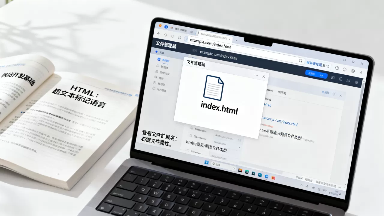 html后缀的网站怎么查？html后缀的网站是什么意思