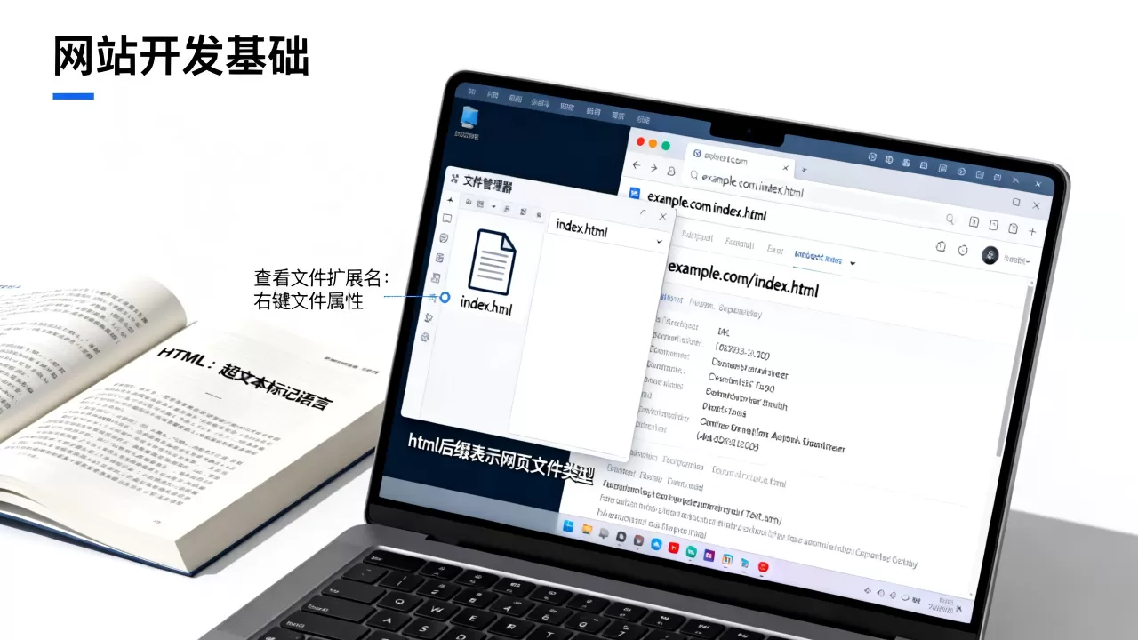 html后缀的网站怎么查？html后缀的网站是什么意思