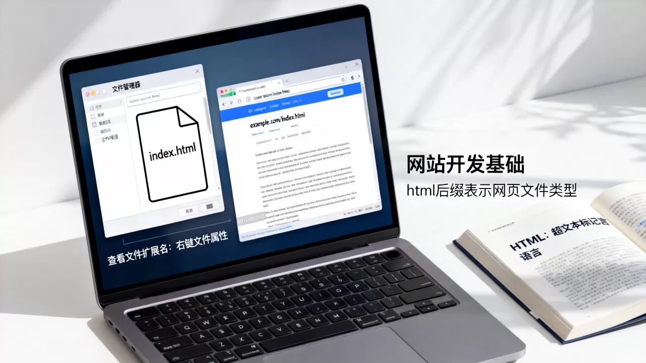 html后缀的网站怎么查？html后缀的网站是什么意思
