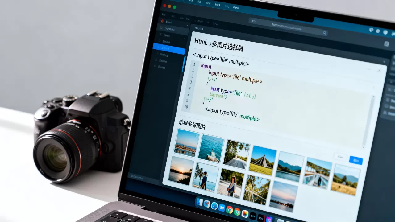 html多图片选择器怎么用？html多图片选择器代码