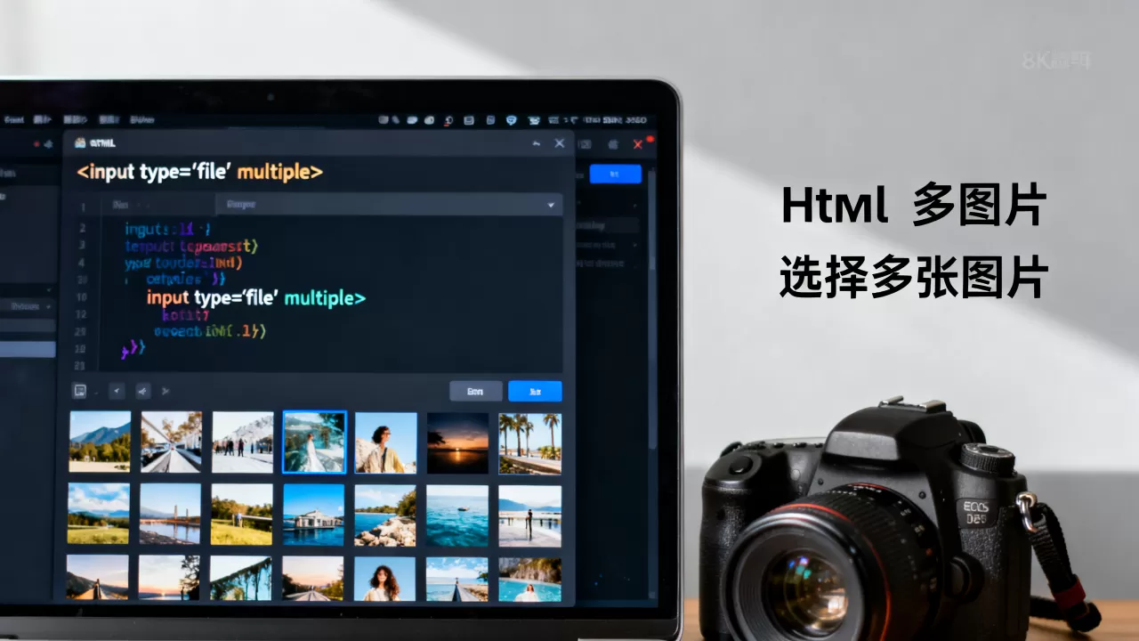 html多图片选择器怎么用？html多图片选择器代码