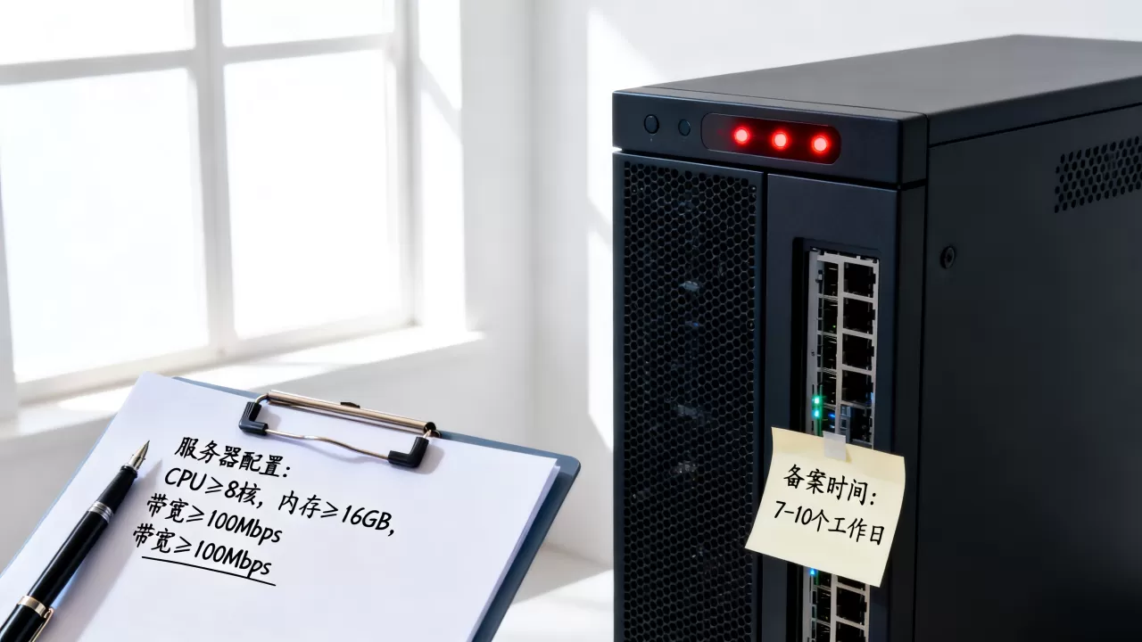App服务器配置要求是什么?App备案时间要求多久 App服务器配置要求是什么?App备案时间要求多久