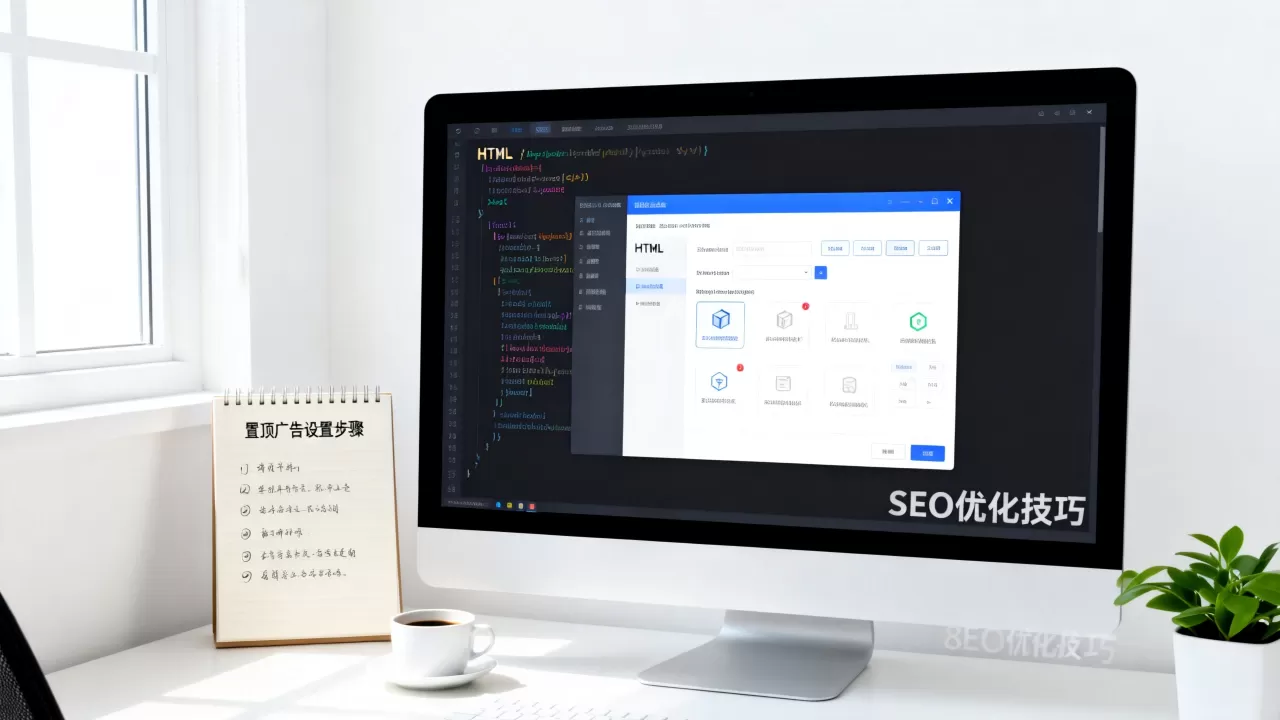 HTML网站置顶广告怎么设置？2026年最新SEO优化技巧