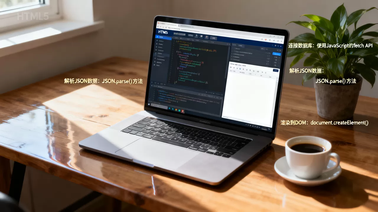 HTML5网页如何显示数据库内容?前端读取数据库数据教程 HTML5网页如何显示数据库内容?前端读取数据库数据教程