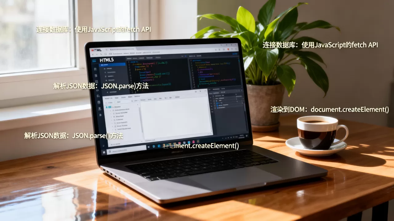 HTML5网页如何显示数据库内容?前端读取数据库数据教程 HTML5网页如何显示数据库内容?前端读取数据库数据教程
