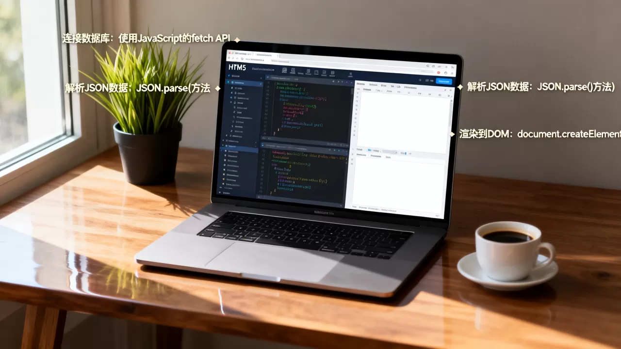 HTML5网页如何显示数据库内容?前端读取数据库数据教程 HTML5网页如何显示数据库内容?前端读取数据库数据教程