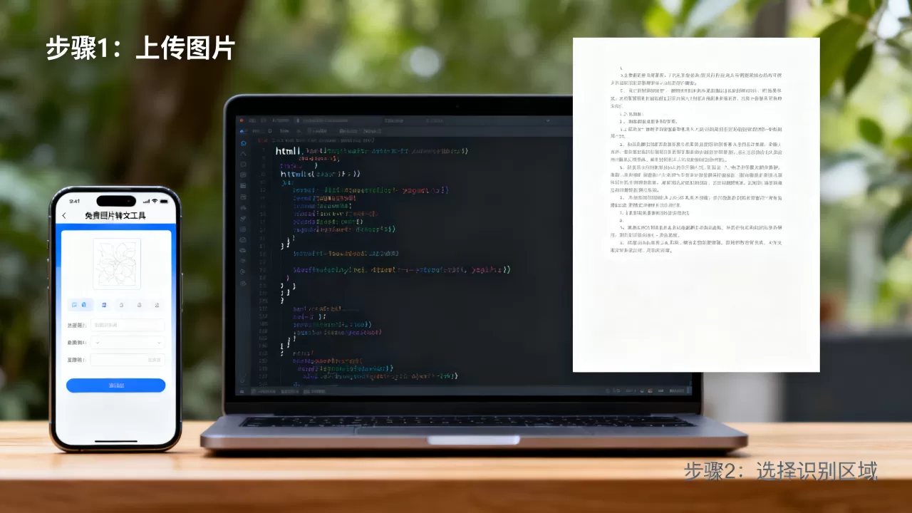 html图片文字识别怎么操作？免费图片转文字工具推荐