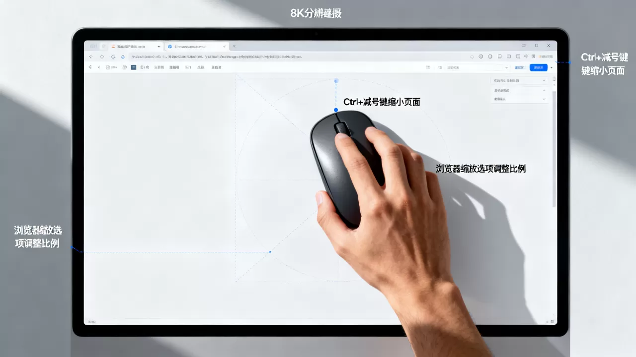 html网站缩小页面怎么操作?如何调整网页显示比例 html网站缩小页面怎么操作?如何调整网页显示比例